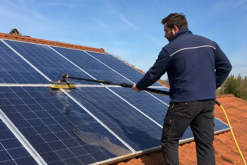 Nettoyage et entretien de panneaux solaires à Rivière-Saas-et-Gourby