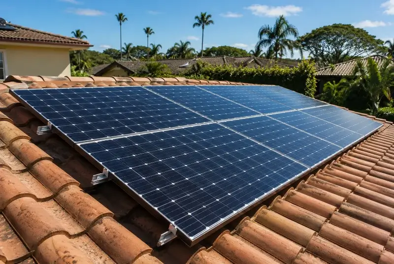 Installation de panneaux solaires à Rivière-Saas-et-Gourby